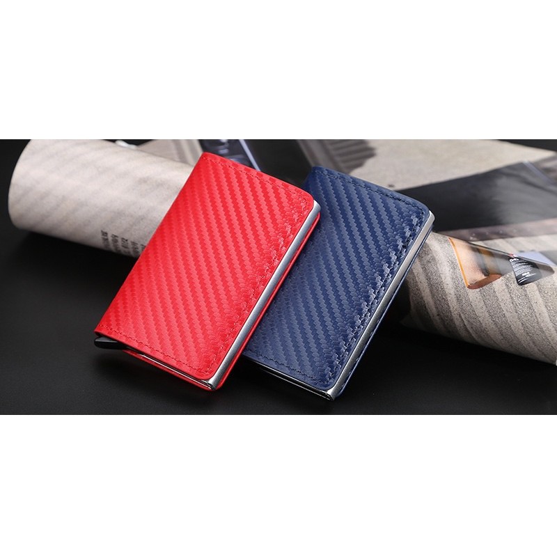 Dompet Kartu Kulit Pria Rfid Wallet Card Holder Baellerry K9129