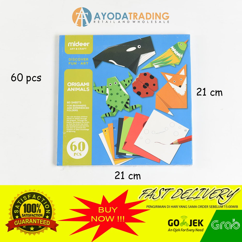 Mideer Art and Craft Origami Hadiah Kado