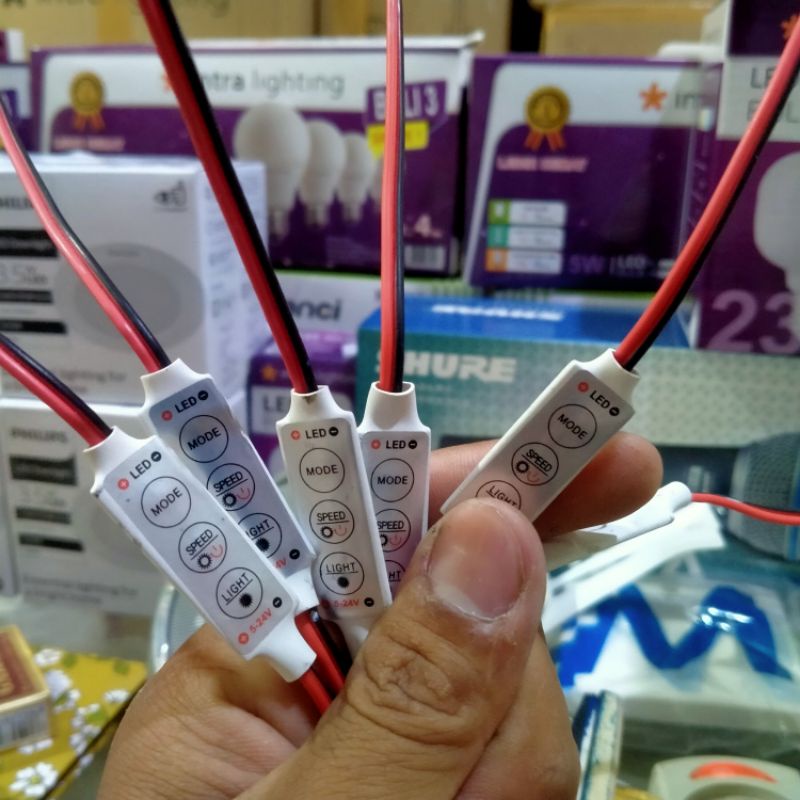 Jual LED Controller Modul Led Dimmer Pengatur LED Dimmer Animasi Kedip Circuit Diagram