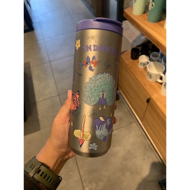 Botol tumbler Starbucks original Edisi Beauty of Indonesia