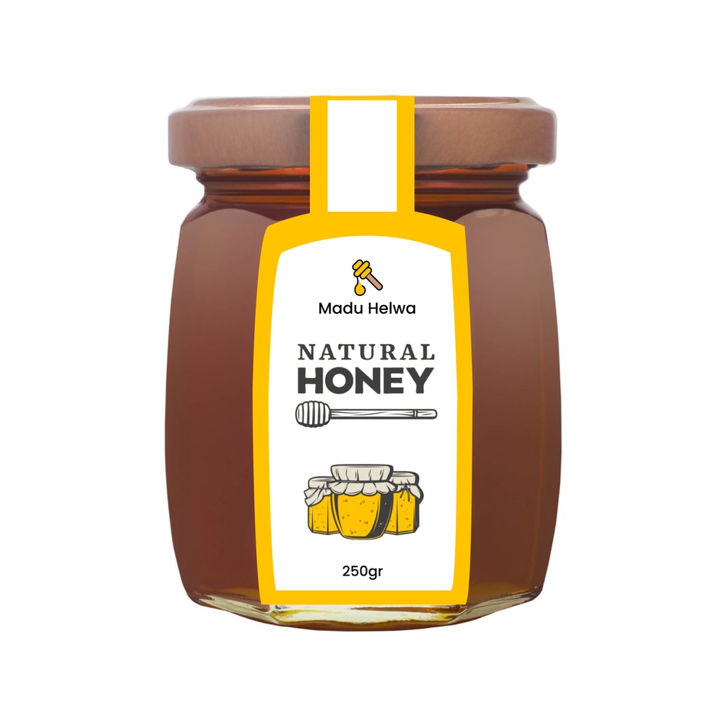 Madu Murni Asli Hutan Natural Raw Honey 385 gram Original