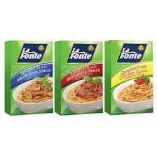 

[SALE] LA FONTE Spaghetti With Chicken / Bolognese / Mushroom Sauce 117gr