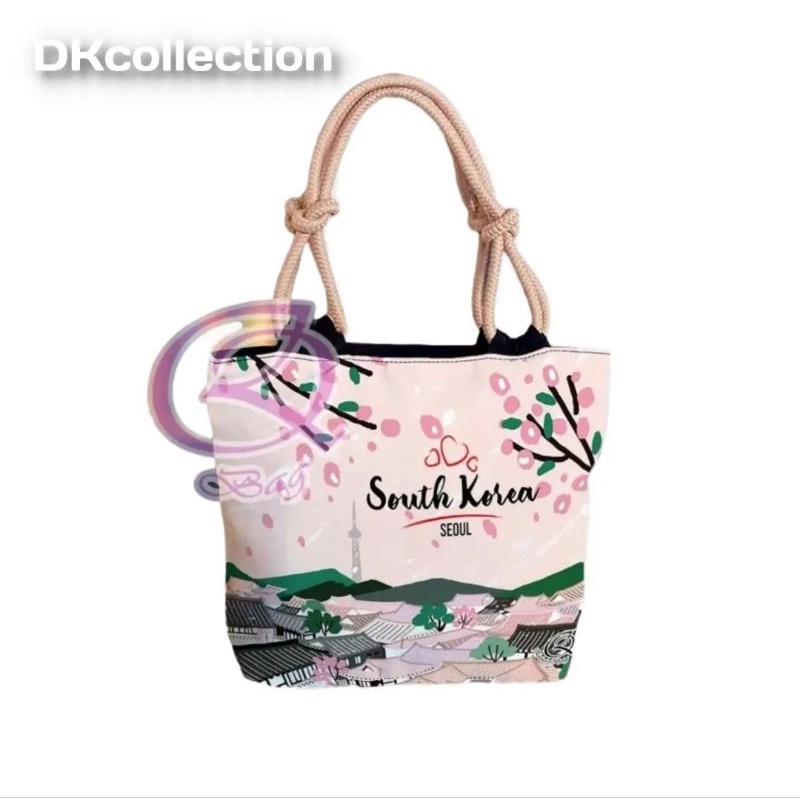 souvenir tas korea tas merchandise korea totebag korea tote bag oleh oleh seoul korea oleh oleh tas korea