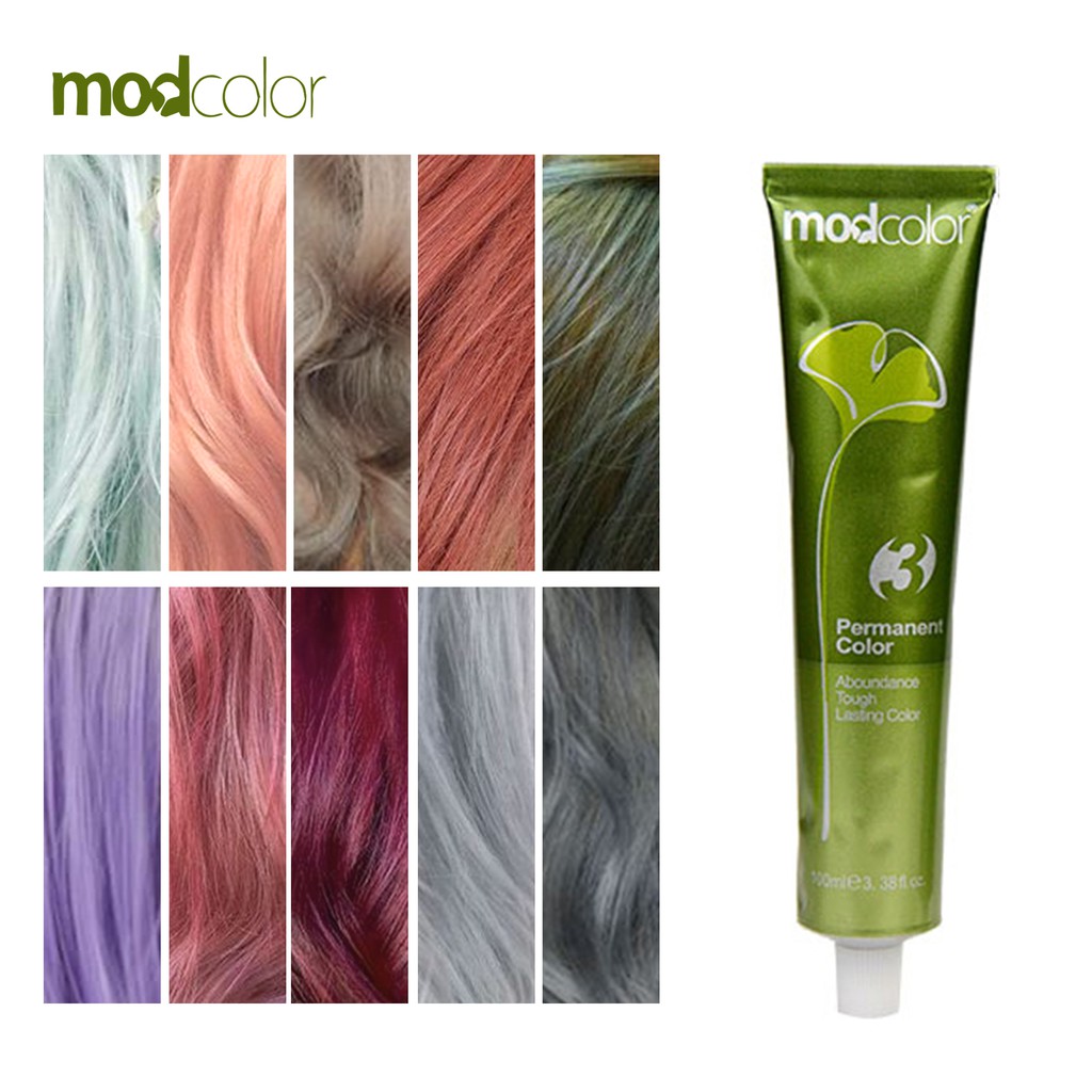 MODCOLOR hair color cream cat pewarna  rambut  gray  ash 