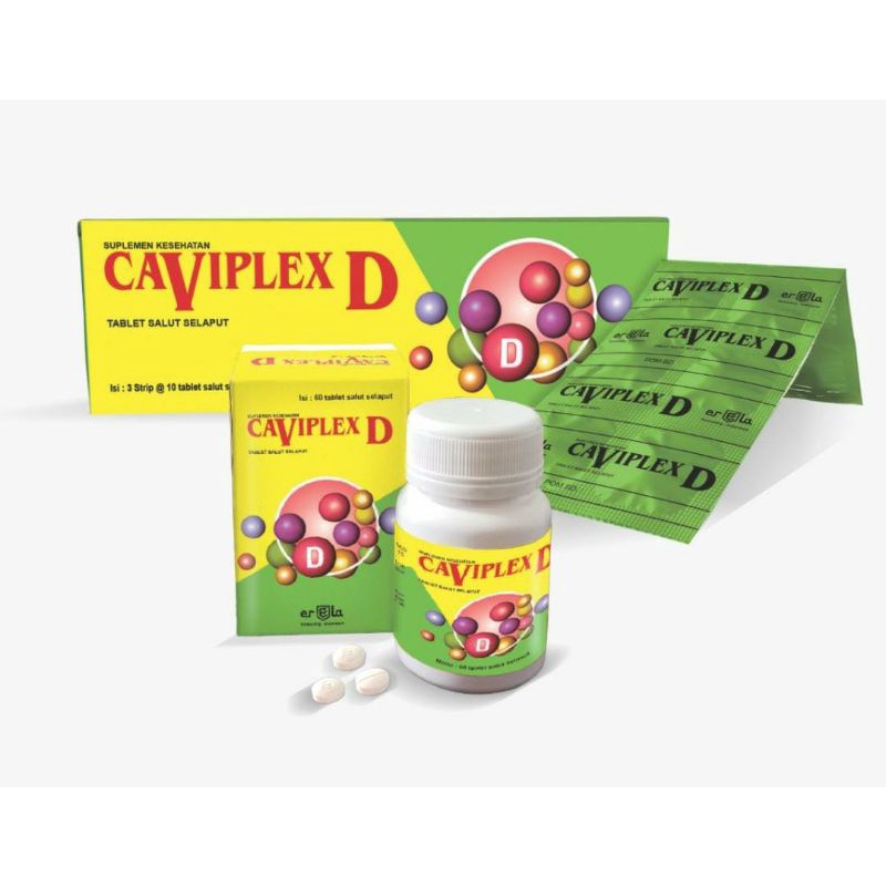 CAVIPLEX D BOTOL ISI 60