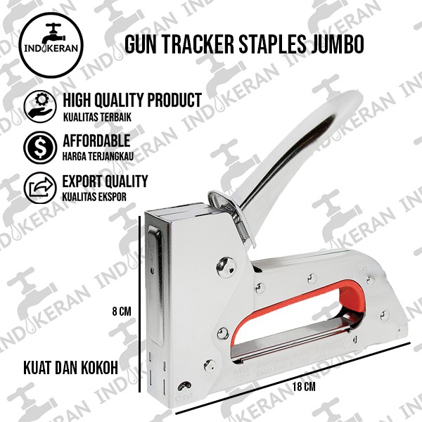 INDOKERAN - Gun Tracker Staples Tembak - High Quality