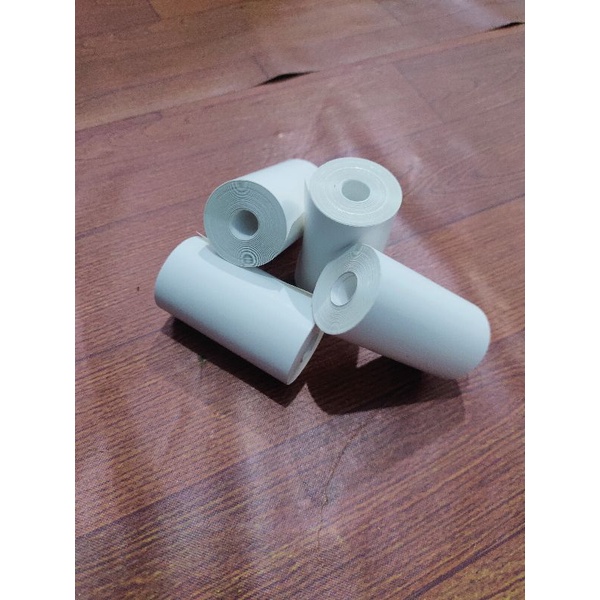 

Kertas kasir thermal struk EDC/ bluetooth ukuran 58x25 isi 1pak 10 roll