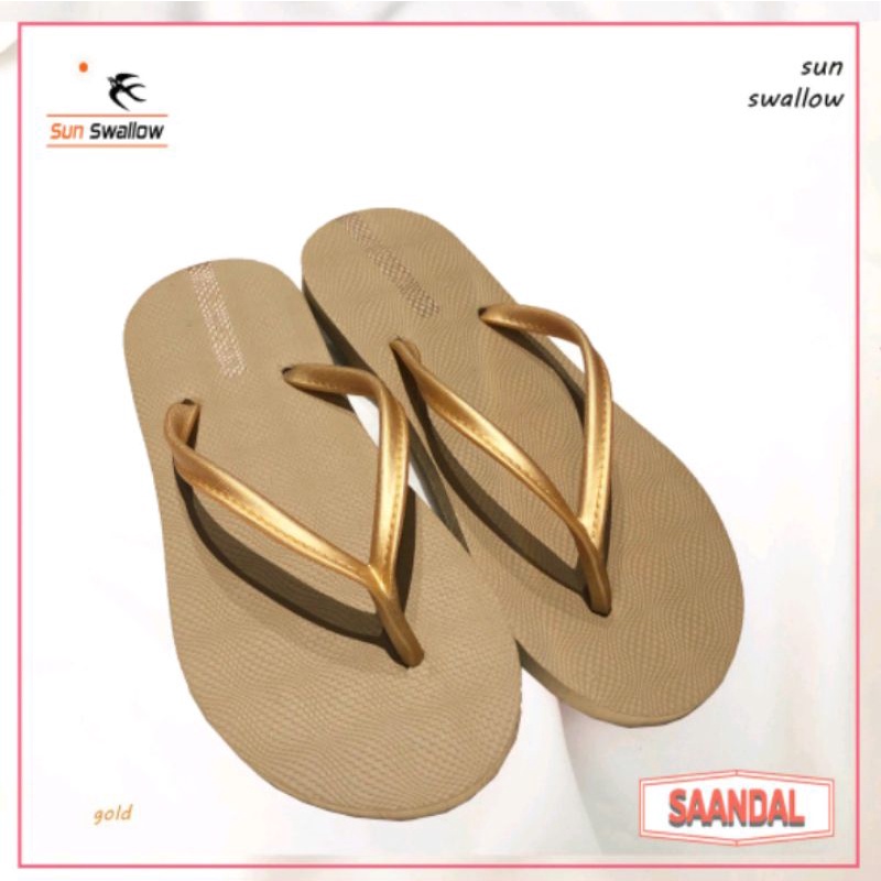 sandal jepit sun swalow Tokyo ukuran  9,5 / 10 / 10,5  untuk remaja &amp; dewasa