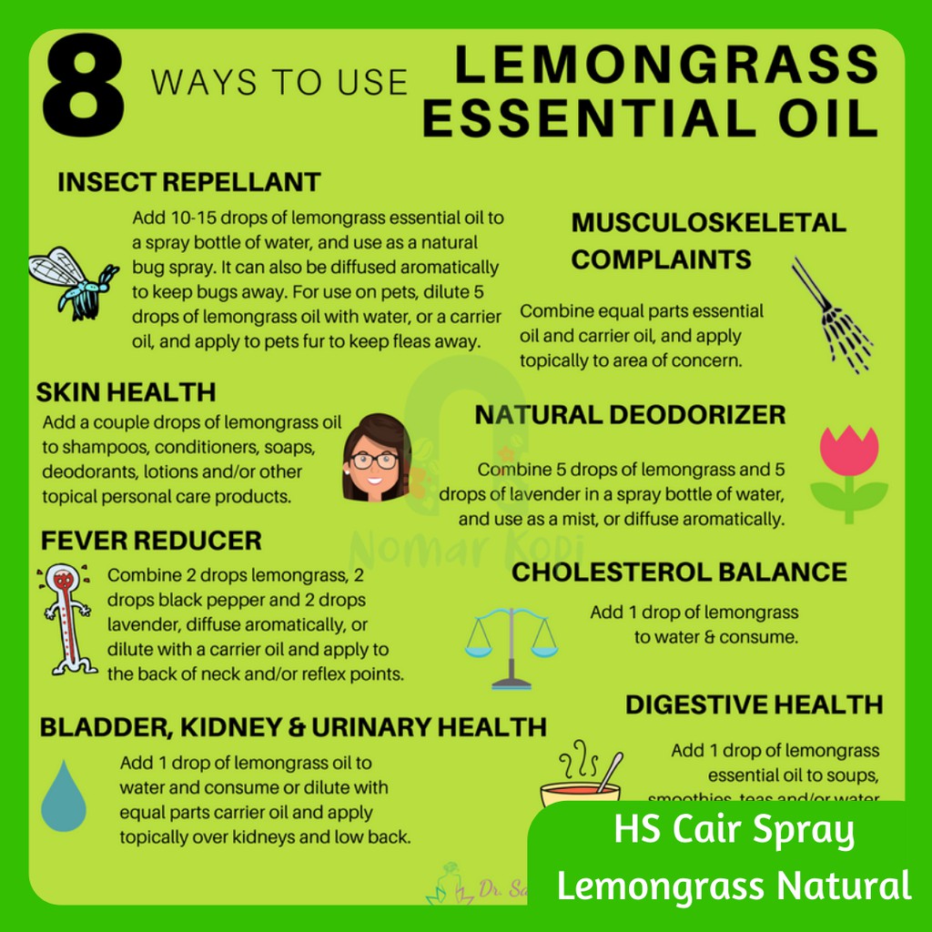 HAND SANITIZER LEMONGRASS/SEREH NATURAL 5 L FRESH ANTI NYAMUK VIRUS