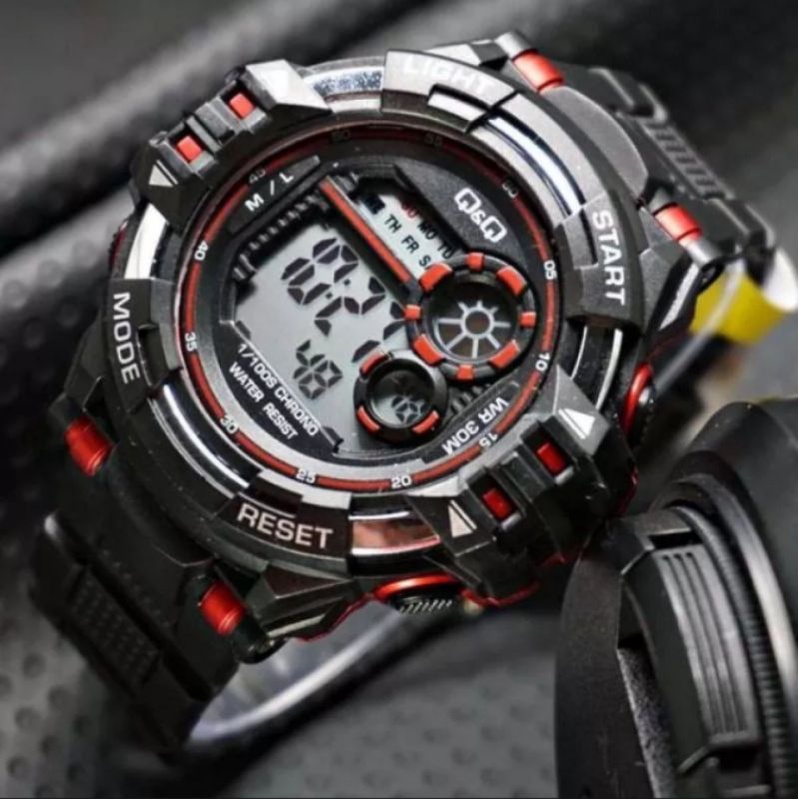 jam tangan Pria Q&Q-Transformers QQ729 anti air 50m,,BAYAR DI TEMPA