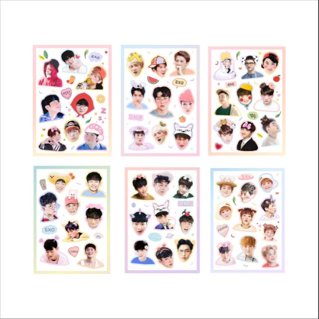 

STIKER CHIBI EXO