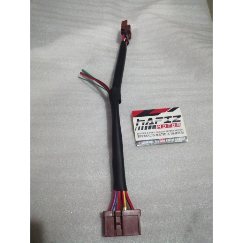 soket spul kiprok beat Scoopy vario 110 (kabel panjang) soket ecu beat vario 110 Scoopy esp acg stat