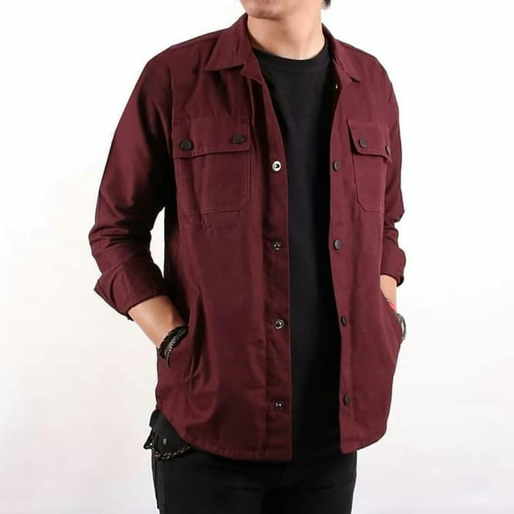 Trucker Jacket || Jaket Semi Parka || Size L - XL GMK