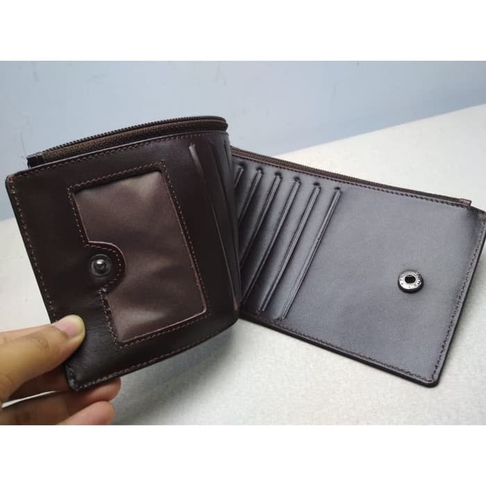 Dompet Pria Panjang KULIT asli / Dompet Hp/Kartu Model Lipat