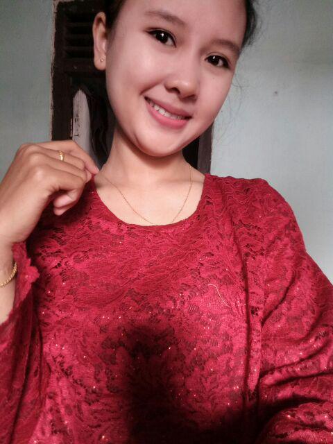 Ms Sarimbit Gamis Batik Mix Brukat (krisna Couple)