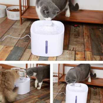 Tempat Minum Kucing Anjing Air Mancur 3 Liter 2,4 L Water Dispenser Tempat Minum Anjing Kucing