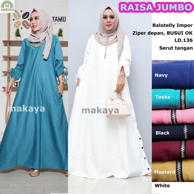 raisa jumbo maxi dress busui