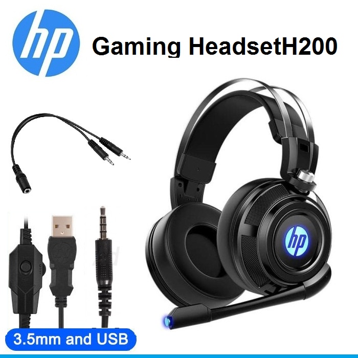 Headset / Headphone Gaming HP H200