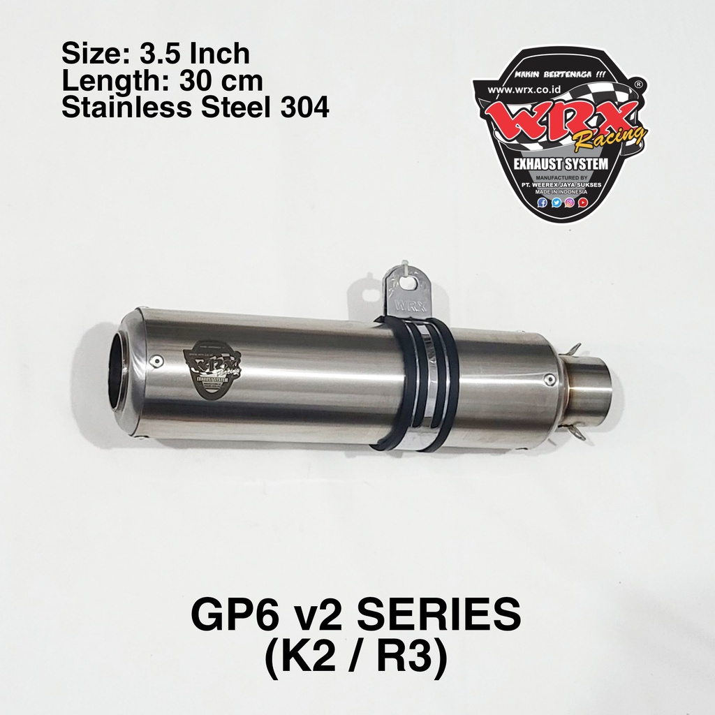 Knalpot WRX GP6 v2 K2 SS Sport