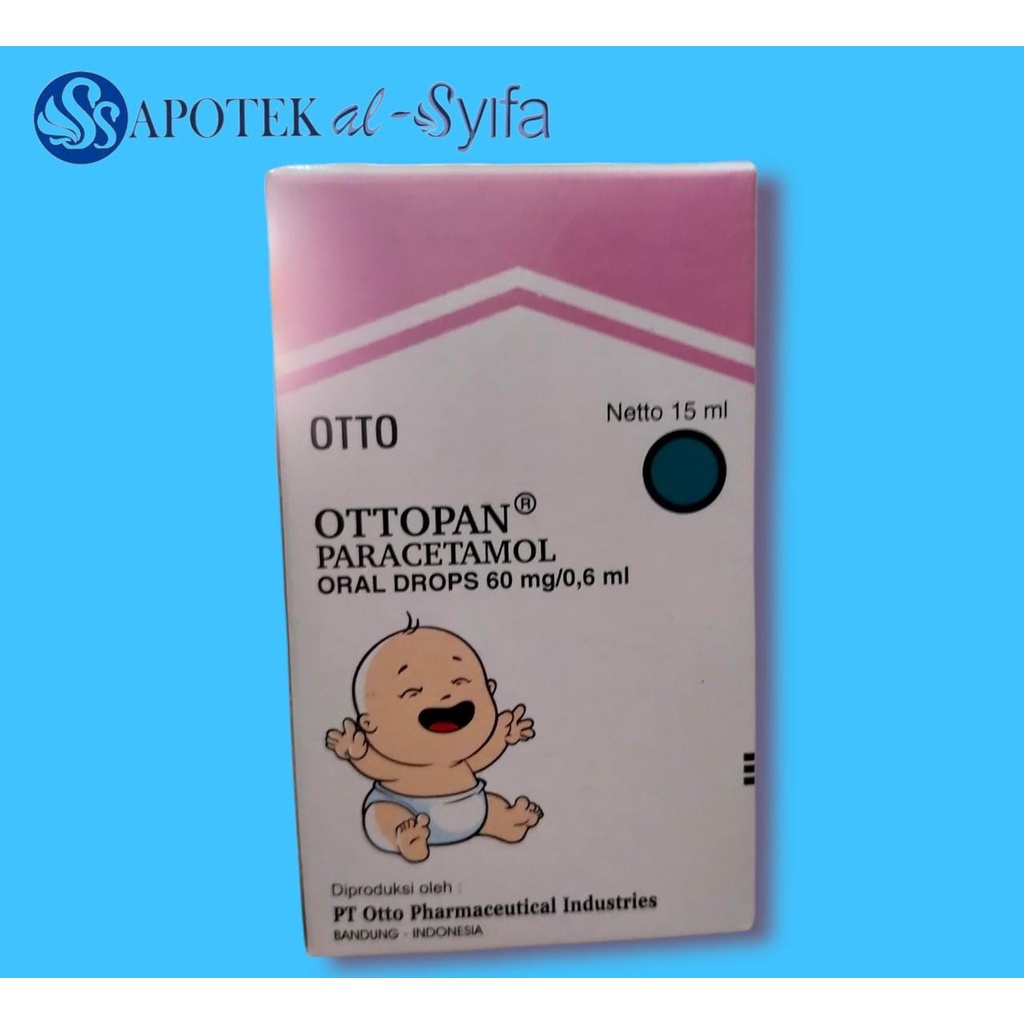 Ottopan Paracetamol Drops Bayi 15ml/ Obay Penurun Panas Untuk Bayi