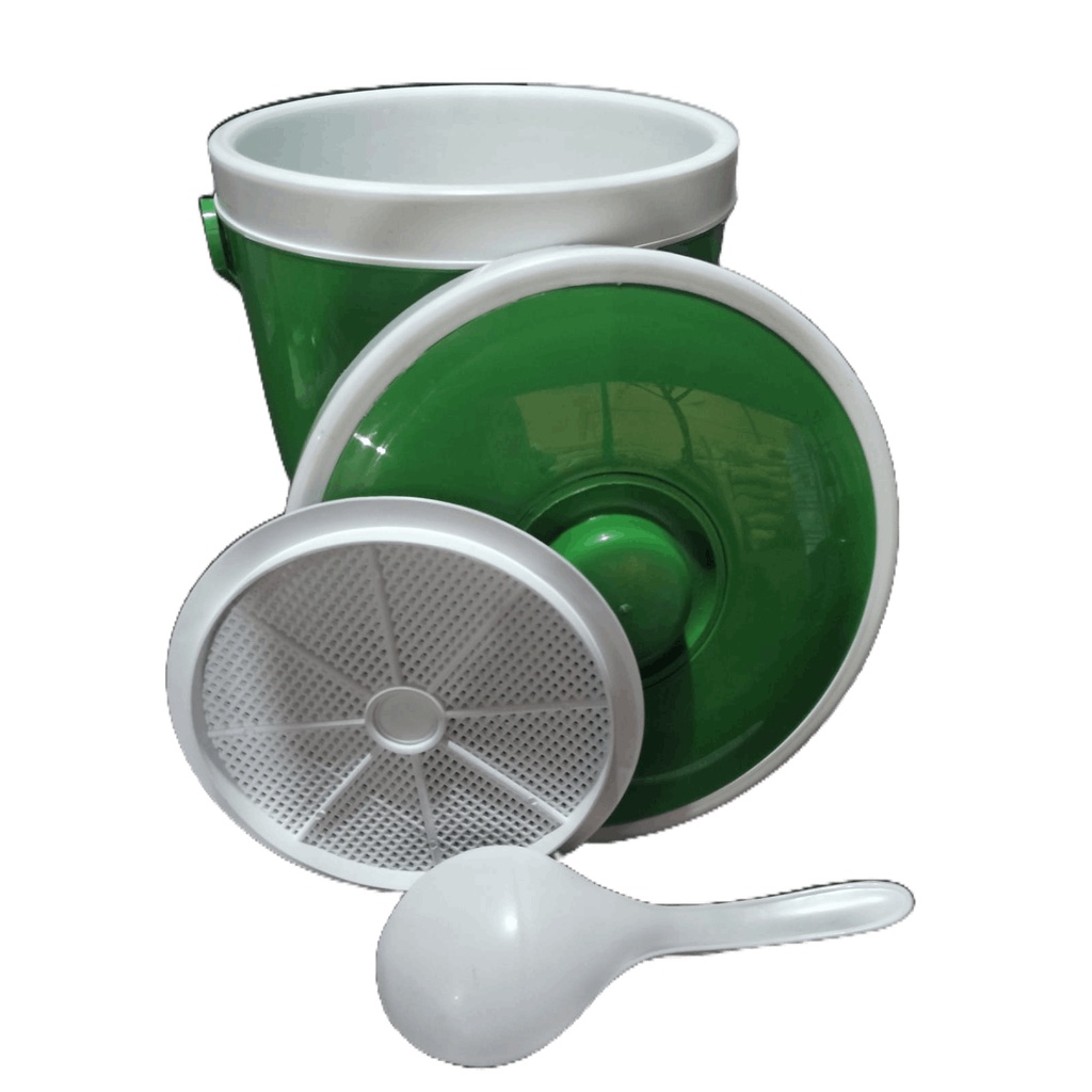 Rice Bucket/Tempat Nasi/Tempat Es Batu uk 8 Liter + Entong Es Batu/Nasi