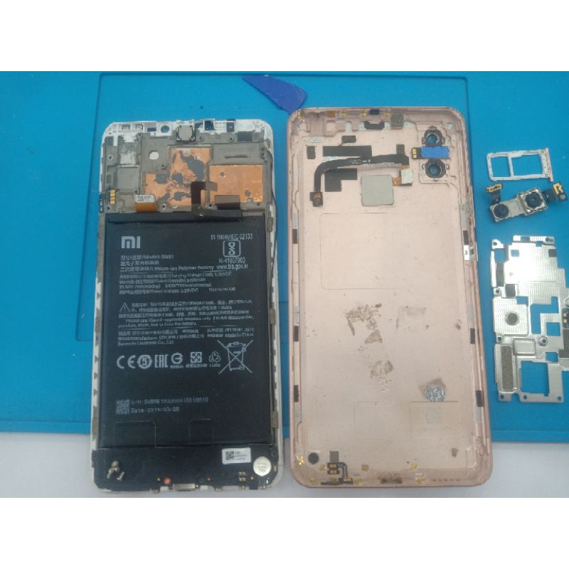 Original LCD Mi Max 3 Copotan Mulus + Frame