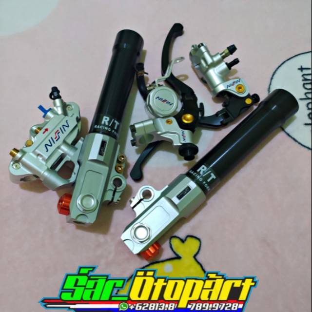 paketan RT stage copy ori master rem nissin monoblok nissin