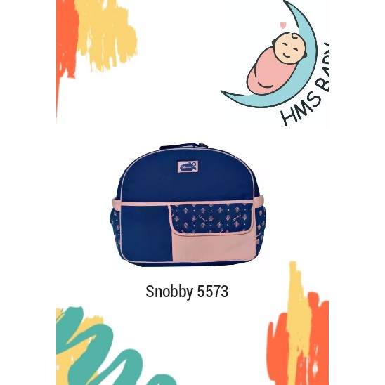 SNOBBY - TAS BAYI BESAR SERI ARROW APLIKASI PRINT TPT 5573