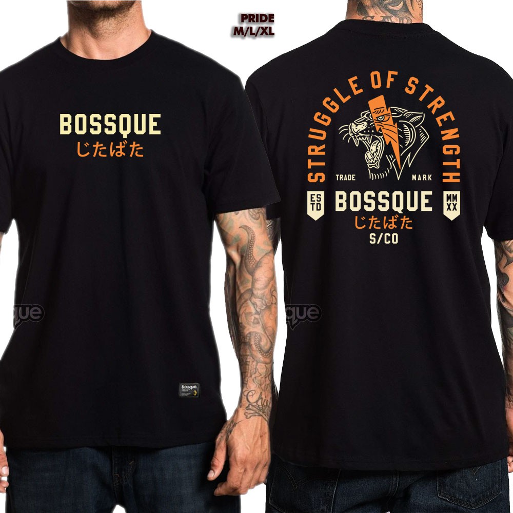 Bossque - Baju Kaos Original Baju Pria Kaos Distro Pria Lengan Pendek Cowok Keren Kremlin Sunmori