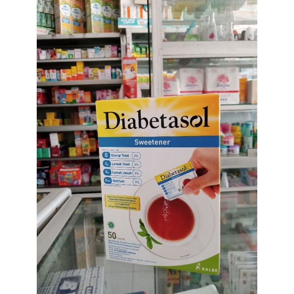 DIABETASOL SWEETENER @50 SACHET ED 02/2024