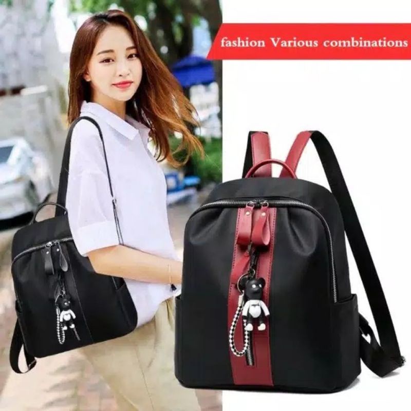 Tas Ransel Backpack Fashion Wanita Korea Kinanti