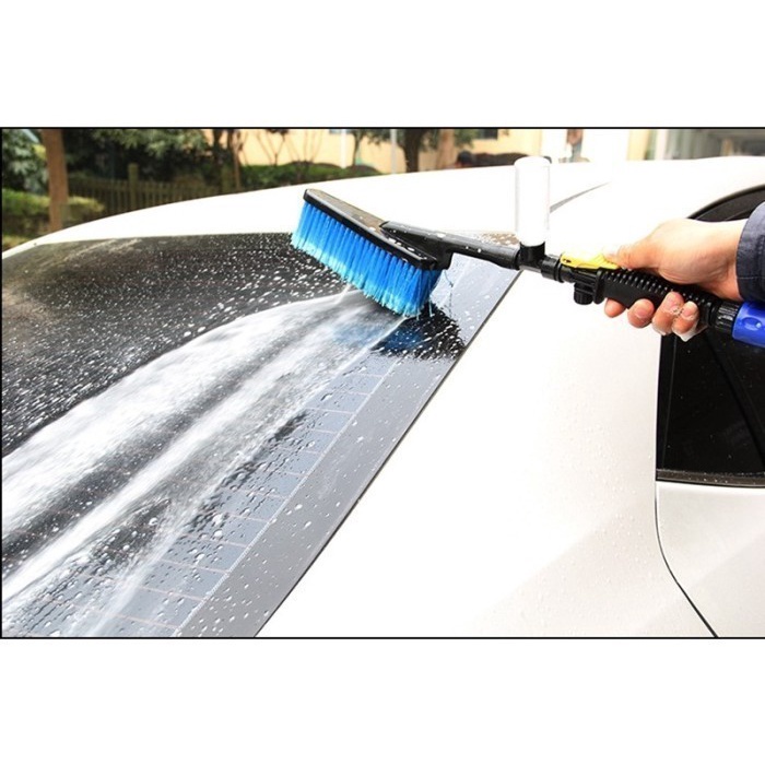 Sikat Cuci Mobil Semprot Air / New Car Wash Brush with refill soap