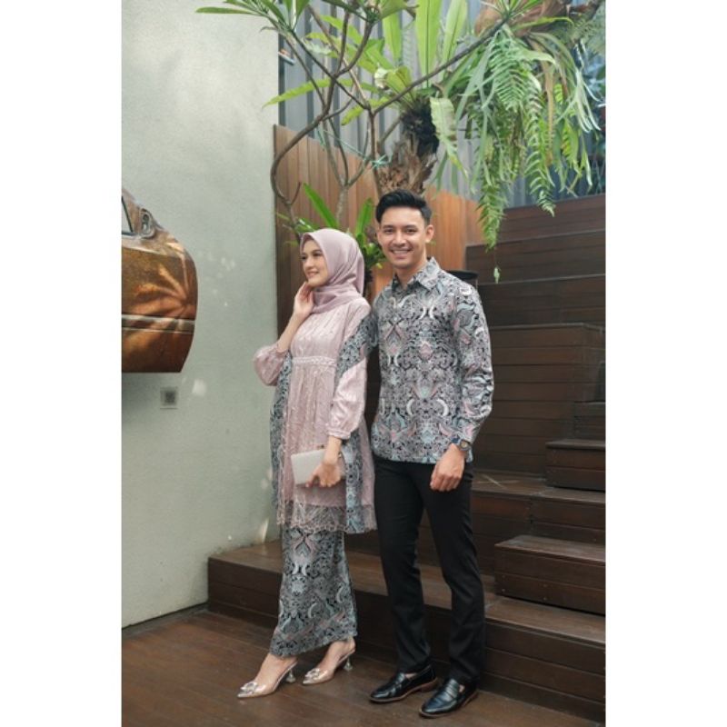 READY set couple maheswari tunik dusty