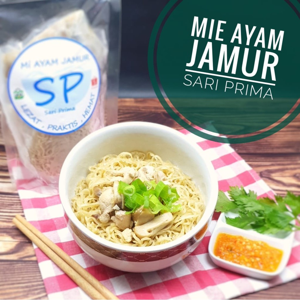 

Frozen Mie Ayam Jamur Sari Prima