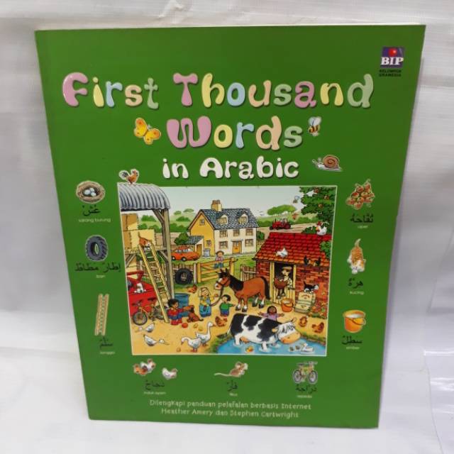 Buku 100% original first thousand words in arabic