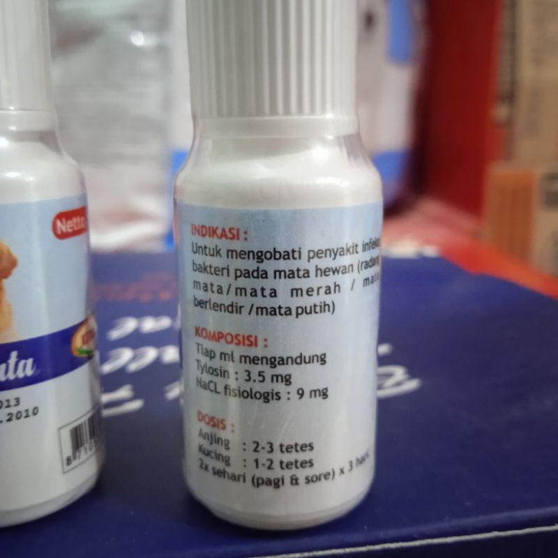 K&amp;J tetes mata 10ml / Obat tetes mata Kucing dan Anjing / obat hewan