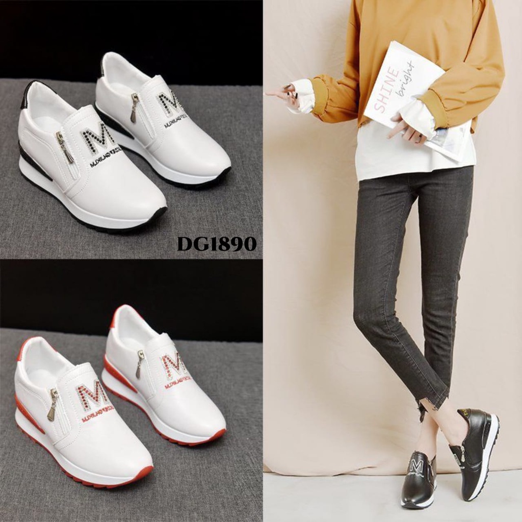 RESTOCK WYN SNEAKERS WEDGES FASHION KOREA DG1890