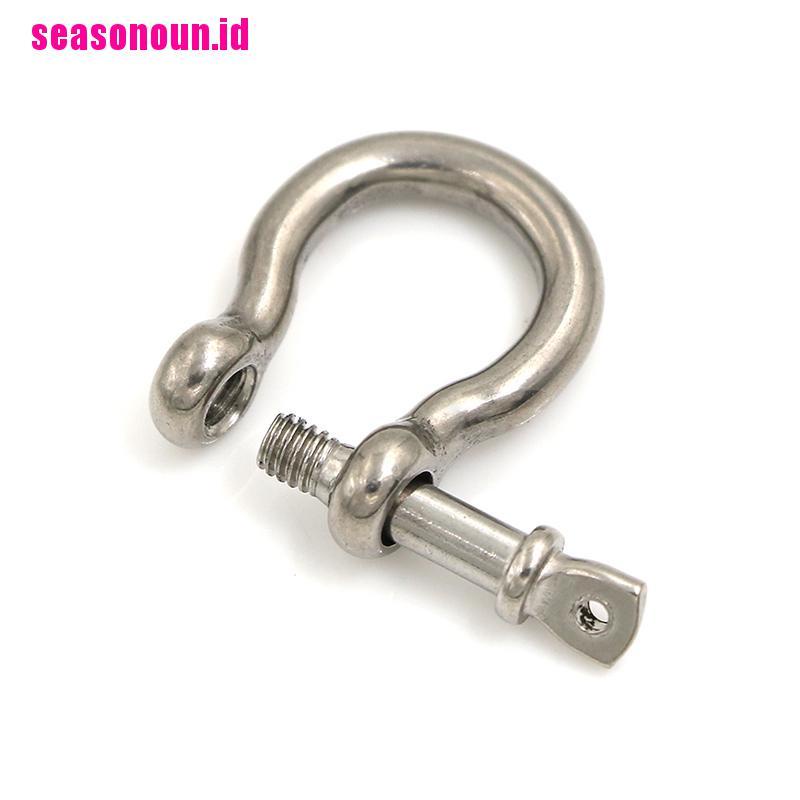 5 Pcs Sekrup pin shackle bow m4 304 stainless steel