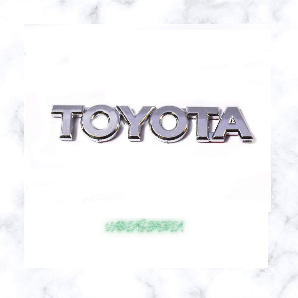 EMBLEM TULISAN TOYOTA