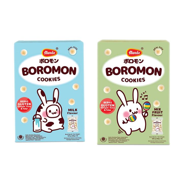 

Monde Boromon Milk 100gr + Monde Boromon Mix Fruit 100gr