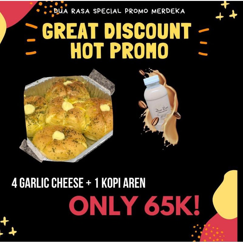 

Korean Garlic Cream Cheese n Kopi Aren