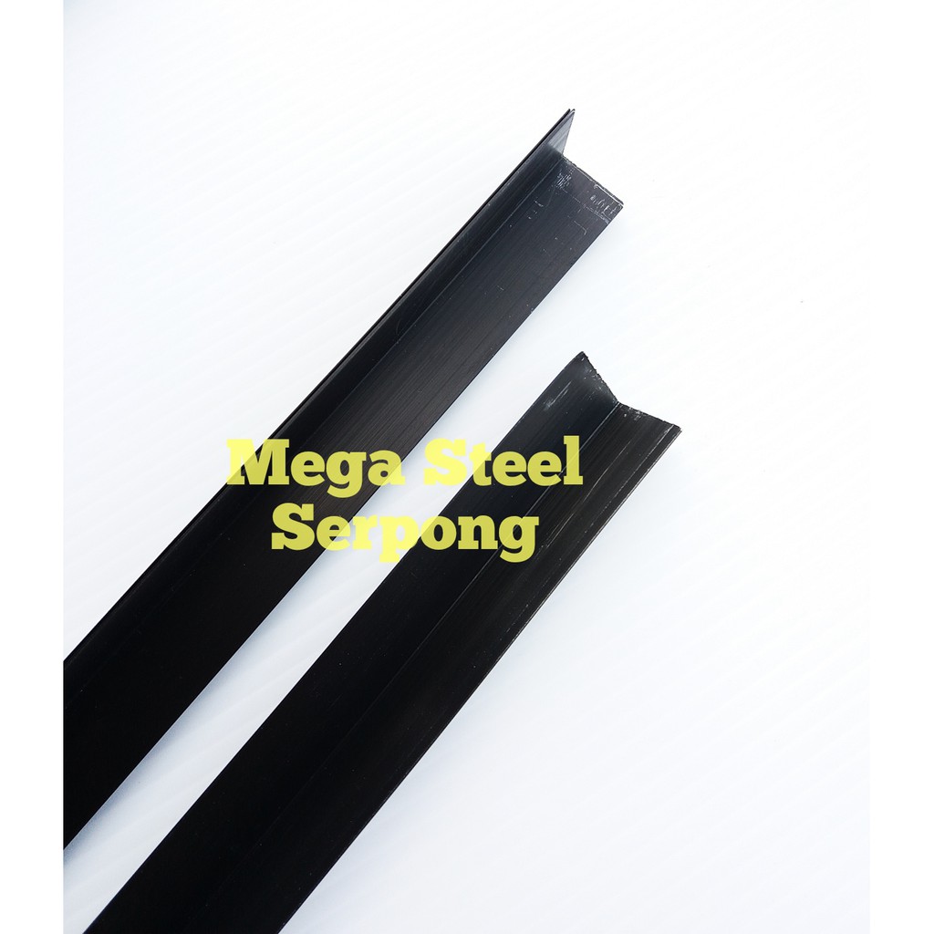 List Siku Alumunium Brown Kehitaman uk 1.0 cm x 1.0 cm, Tebal 0.5 mm