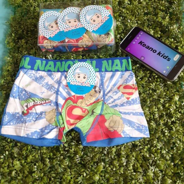 KIANO KIDS 3 Pcs Keano kids boxer anak Avengers