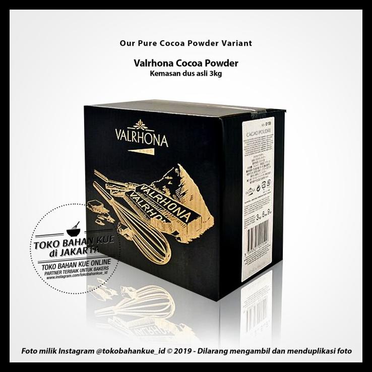 

TERBARUU!! Valrhona - Cocoa Powder 1kg Cokelat Bubuk Pure Cacao Powder Kakao SALE