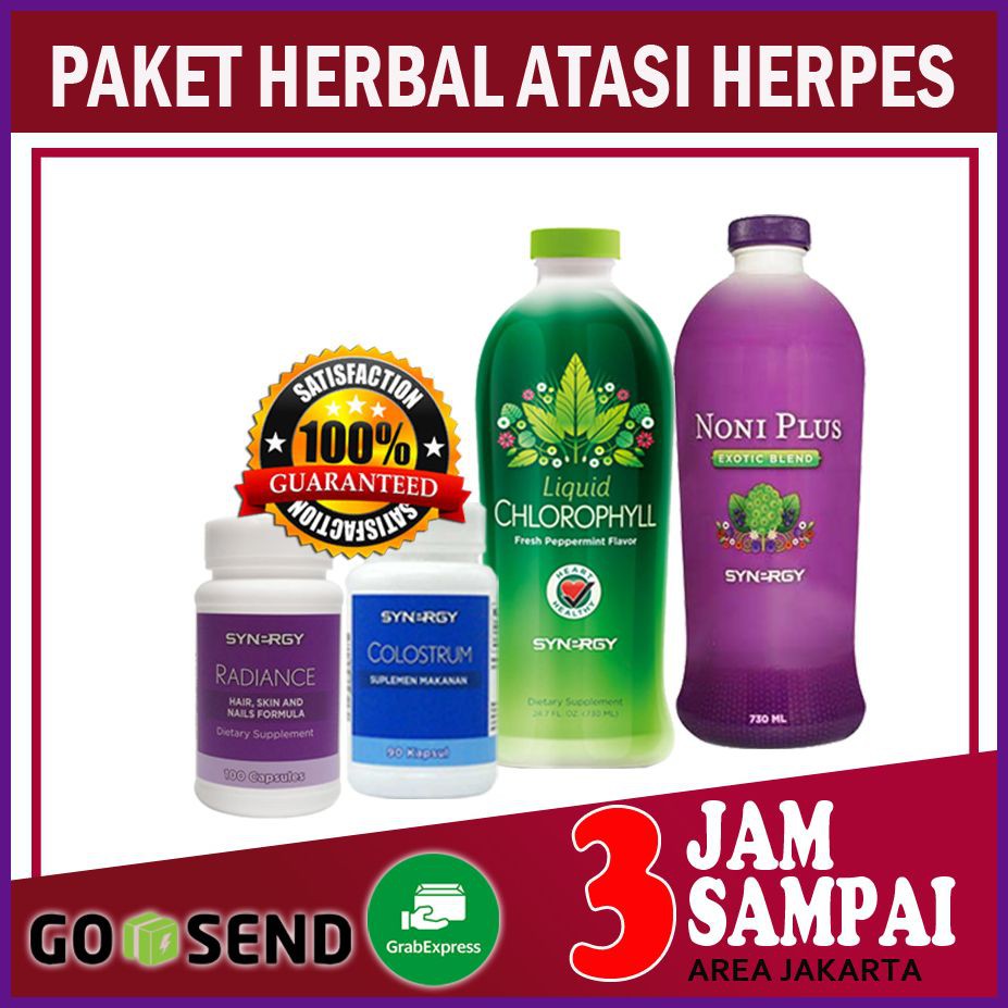 Obat Herpes / Dompo & Bersihkan Racun Tubuh Tanpa Acyclovir
