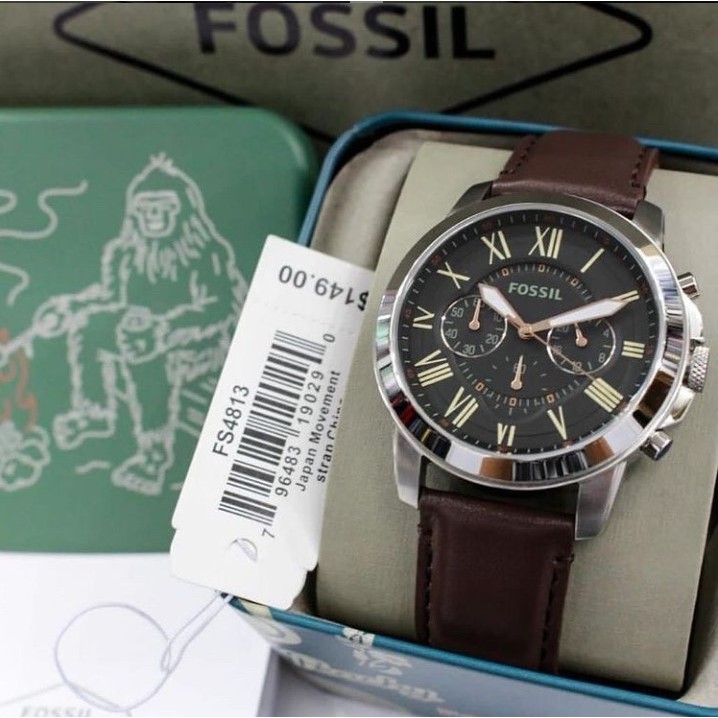 Jam Tangan Pria F*ossil Grant FS4813 [ORIGINAL]