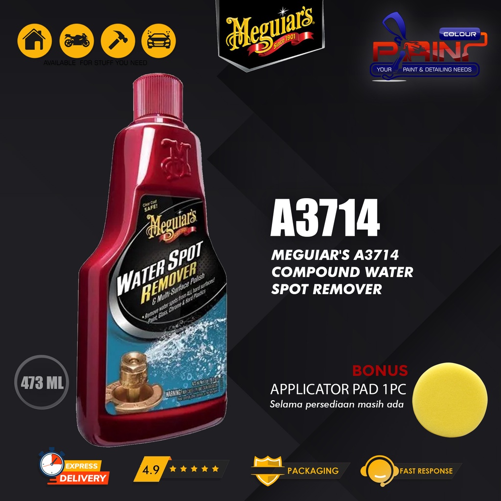 Meguiar's - Meguiars WATER SPOT REMOVER A3714 (Penghilang Jamur Kaca)