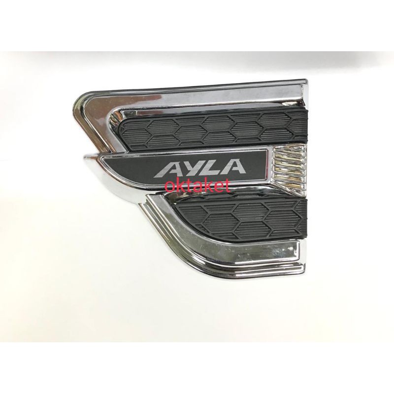 side Vent side air flow Ayla activo chrome