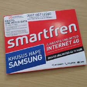 Kartu Perdana Smartfren Khusus Samsung Unlimited Kuota