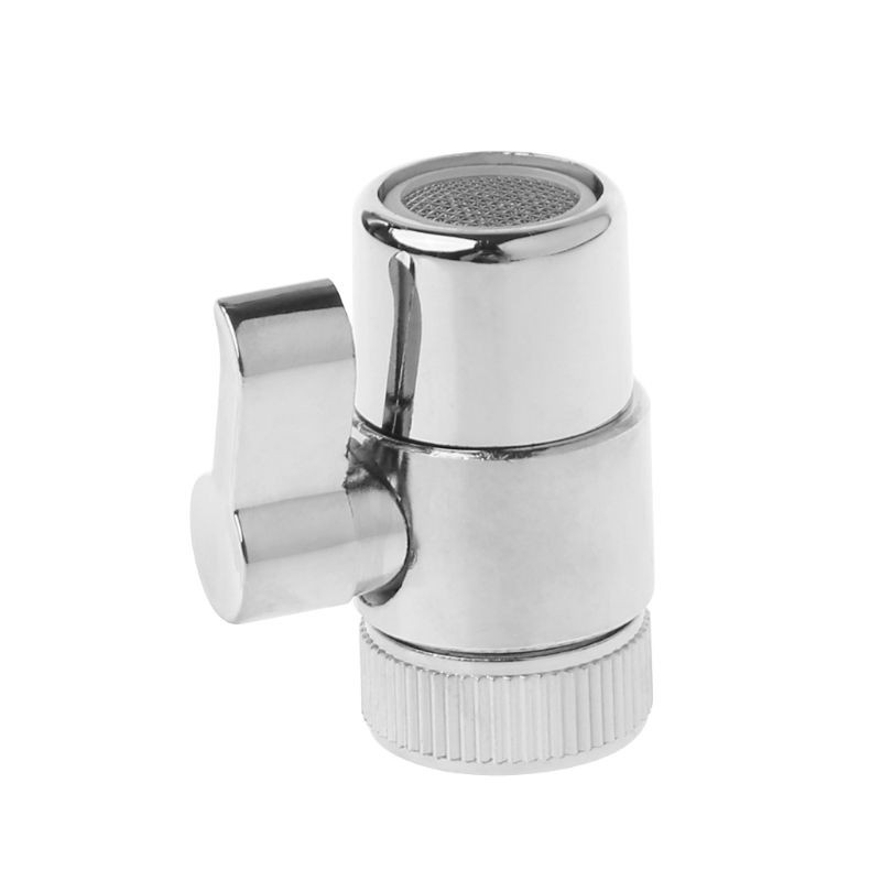 CRE  Brass 3-way Diverter Valve Faucet Connector Adapter Three Head Function Switch